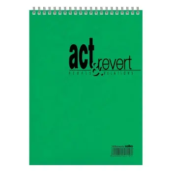 ΤΕΤΡΑΔΙΟ ΜΠΛΟΚ ΣΠΙΡΑΛ ACT & REVERT