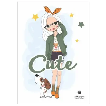 ΤΕΤΡΑΔΙΟ ΚΑΡΦΙΤΣΑ CUTE 40Φ