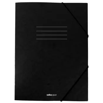 ΦΑΚΕΛΟΙ ΜΕ ΛΑΣΤΙΧΟ PRESPAN ΜΑΥΡΟ