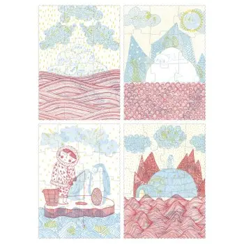 ΠΑΖΛ 'Dans L'Igloo 9+12+16+20 pcs'