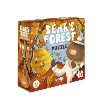 PUZZLE BEARS FOREST- NATURE OBSERVATION 24 pcs