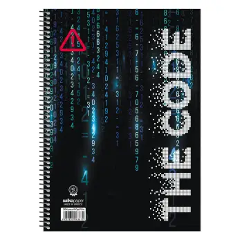 ΤΕΤΡΑΔΙΑ ΜΟΝΟ ΣΠΙΡΑΛ THE CODE