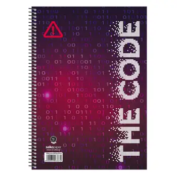 ΤΕΤΡΑΔΙΑ ΜΟΝΟ ΣΠΙΡΑΛ THE CODE