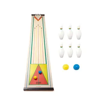 Kikkerland Tabletop Bowling, Επιτραπέζιο παιχνίδι, 1τμχ