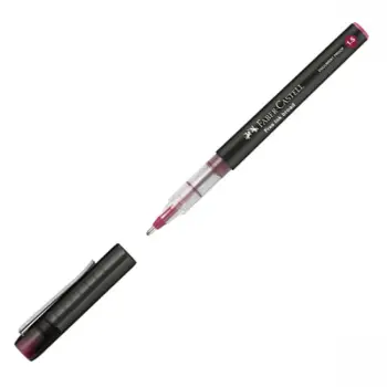 ΣΤΥΛΟ 1.5mm ΦΟΥΞΙΑ BROAD FREE INK ROLLER FABER-CASTEL