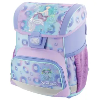 Σχολικό σετ Herlitz Loop Plus - Mystic Mermaid, σακίδιο πλάτης, δύο κασετίνες και αθλητική τσάντα