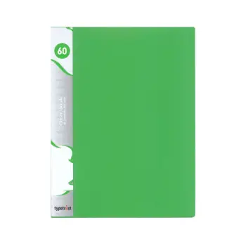Ντοσιέ σουπλ 60 θέσων A4 Typotrust - πράσινο