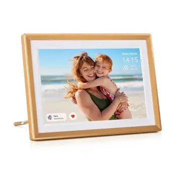 Arzopa D10 Champagne Gold, 10.1" Digital Photo Frame