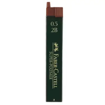 ΜΥΤΕΣ ΜΟΛΥΒΙΩΝ FABER CASTELL 0.5MM 2B SUPER POLYMER 120502