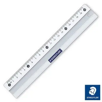 ΜΕΤΑΛΛΙΚΟΣ ΧΑΡΑΚΑΣ ΑΛΟΥΜΙΝΙΟΥ STAEDTLER 563 20 NON-SLIP 20 cm