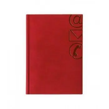 Ευρετήριο Τηλεφώνων 17,2x22cm Arizona Κόκκινο 256 Σελίδες