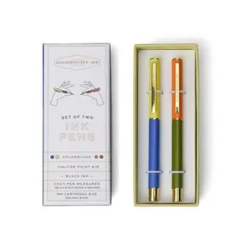 ΣΕΤ ΣΤΥΛΟ DESIGNWORKS COBALT & ARMY GREEN