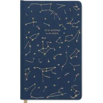 ΣΗΜΕΙΩΜΑΤΑΡΙΟ DESIGNWORKS NAVY CONSTELLATIONS 240 Φ. ΡΙΓΕ ΧΡΥΣΟ