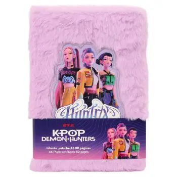 K-POP DEMON HUNTERS - Huntrix - Fluffy Notebook