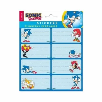 Sonic the Hedgehog - Labels (8x2)