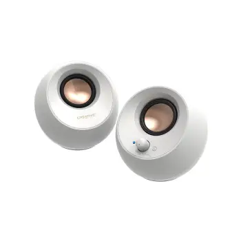 Creative Pebble V3 2.0 USB-C Speakers White - 51MF1700AA002