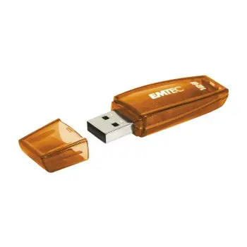 Emtec USB3.2 C410 128GB Orange - ECMMD128GC410 Emtec USB3.2 C410 128GB Orange - ECMMD128GC410