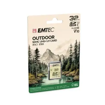 Emtec SD 32GB UHS-I U1 V10 Outdoor - ECMSD32GHCU1OR Emtec SD 32GB UHS-I U1 V10 Outdoor - ECMSD32GHCU1OR
