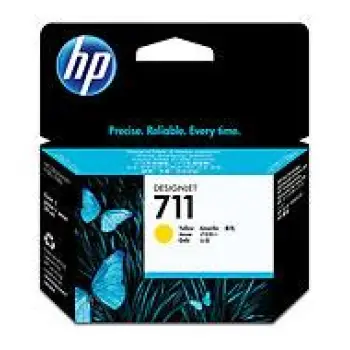 Ink HP No 711 Yellow Ink Crtr - 29ml