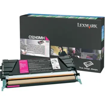 Toner Laser Lexmark C5240MH Magenta High Yield 5K Pgs