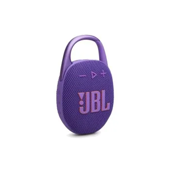 JBL Clip 5, Portable Bluetooth Speaker, Water,Dust proof IP67, (Purple) - JBLCLIP5PUR
