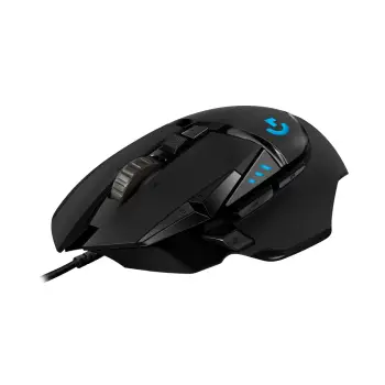 Logitech G502 Hero RGB Gaming Ποντίκι 16000 DPI Black (910-005471)