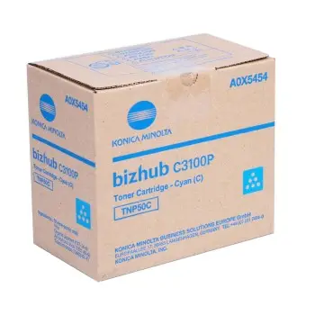 Toner Laser Konica-Minolta BizHub C3100P TNP-50C Cyan 5k