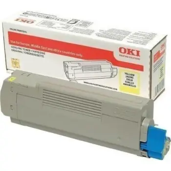 Toner Laser Oki 46508713 Yellow - 1.5K Pgs
