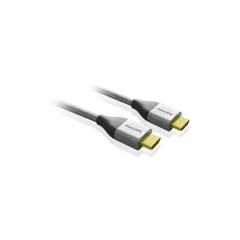 Philips SWV3453S.10GRS Επιχρυσωμένο πλεκτό καλώδιο HDMI High Speed 4K 60 FPS 18 Gbps με ether