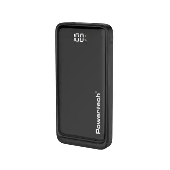 POWERTECH power bank  με οθόνη, 10000mAh, 22.5W, μαύρο PT-1326