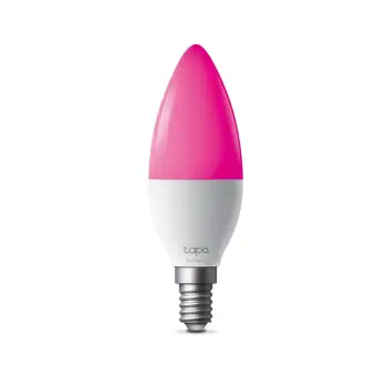 TP-Link Smart Wi-Fi Candle Light Bulb, Multicolor - Tapo L430C