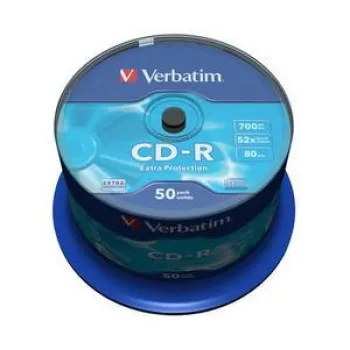 CD-R VERBATIM 43351 700MB 52X EXTRA PROTECTION SURFACE