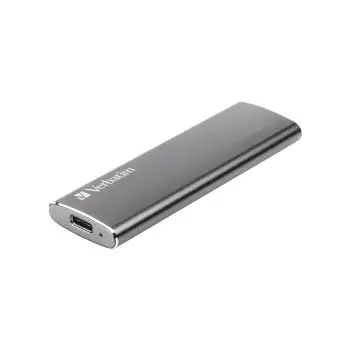 Verbatim Vx500 USB 3.1, USB-C Εξωτερικός SSD 240GB M.2 Ασημί - 47442