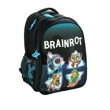 ΣΧΟΛΙΚΗ ΤΣΑΝΤΑ TROLLEY GIM TOIKIDO BRAINROT 343-10074