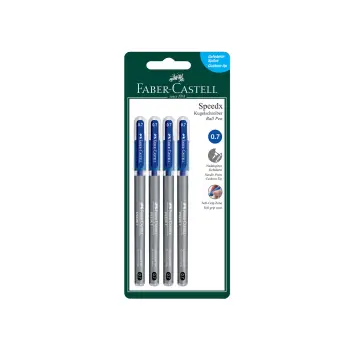 Faber Castell Speedx στυλό μπλε 3 + 1 δώρο