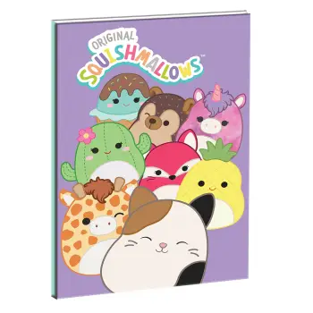 GIM Gim Τετράδιο 17Χ25cm 40Φ SQUISHMALLOWS
