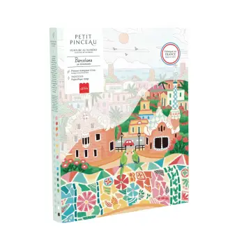 PETIT PINCEAU ΖΩΓΡΑΦΙΚΗ ΜΕ ΑΡΙΘΜΟΥΣ - BARCELONA
