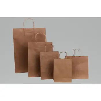 ΤΣΑΝΤΑ ΧΑΡΤΙΝΗ ΧΕΡΙ ΣΤΡΙΦΤΗ ΛΑΒΗ  18 x 24 x 08cm ΚΟΚΚΙΝΟ