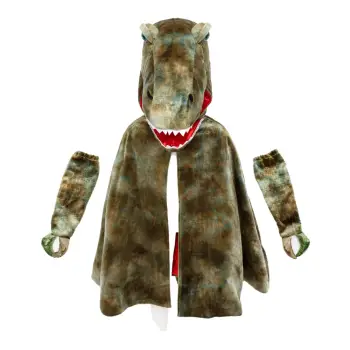 Great Pretenders Παιδική Κάπα με γάντια Δεινόσαυρος T-Rex 6-8 ετών