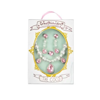 Great Pretenders σετ κολιέ, δαχτυλίδι και σκουλαρίκια `Coco`