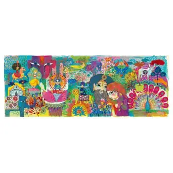 Djeco Παζλ 1000 τεμ. Ινδία - FSC MIX