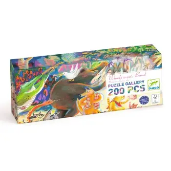 Djeco παζλ 200 τεμ. `Οι μουσικοί του δάσους`
