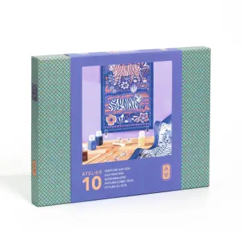 Djeco Atelier 10, ζωγραφική σε μετάξι Τίγρης