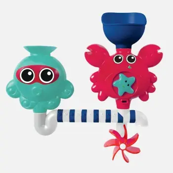 Ludi παιχνίδι μπάνιου Διαδρομή νερού `Καβουράκια`