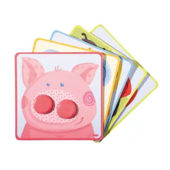 Haba εκπαιδευτικό παιχνίδι αντιστοίχισης χρωμάτων Ζωάκια