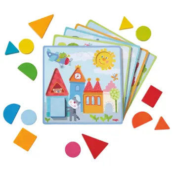Haba εκπαιδευτικό παιχνίδι αντιστοίχισης Μαθαίνω τα Σχήματα