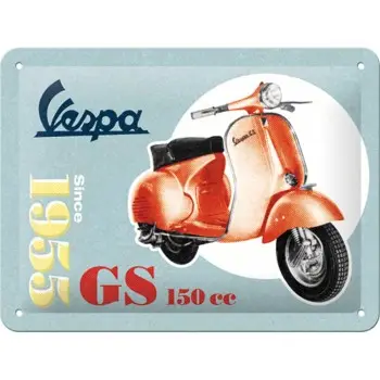 Nostalgic Μεταλλικός πίνακας Vespa - GS 150 Since 1955