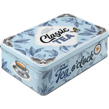Nostalgic Μεταλλικό κουτί Flat 3D `Classic Tea`