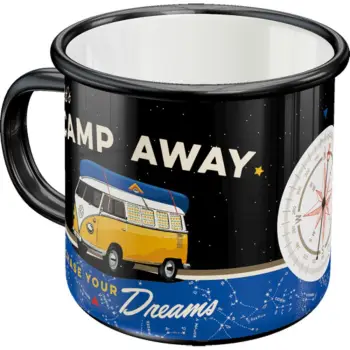 Nostalgic Κούπα σμάλτου VW Bulli - Let`s Camp Away Night