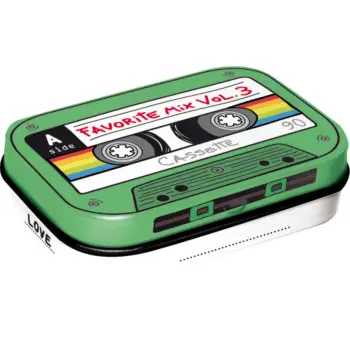 Nostalgic μεταλλικό κουτάκι με μέντες `Favorite Mix Cassette` 15gr
